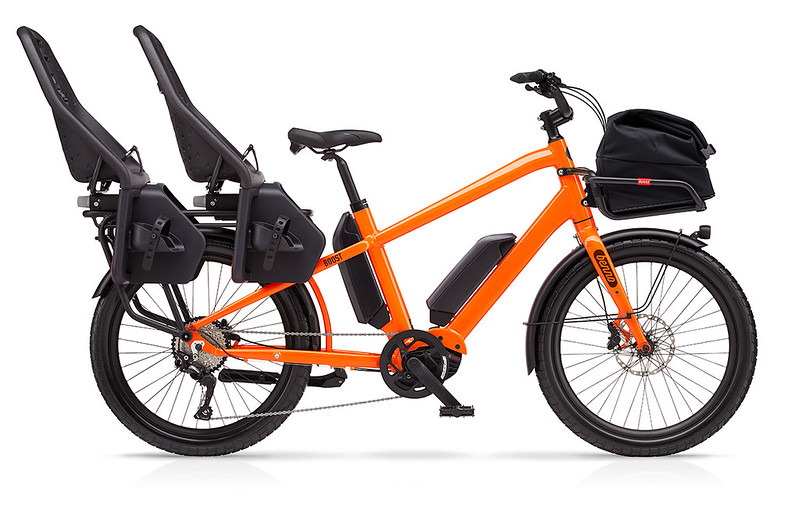Benno E-Bike mit Kindersitzen